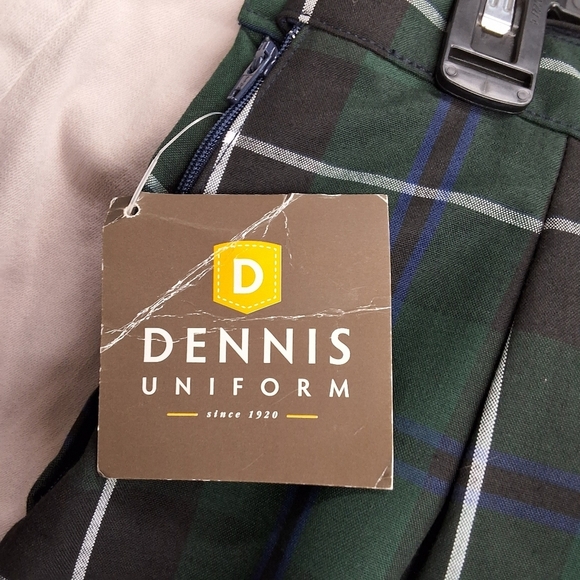 Columbia Green and Blue Wrap Skort Casual Mini - Picture 6 of 17